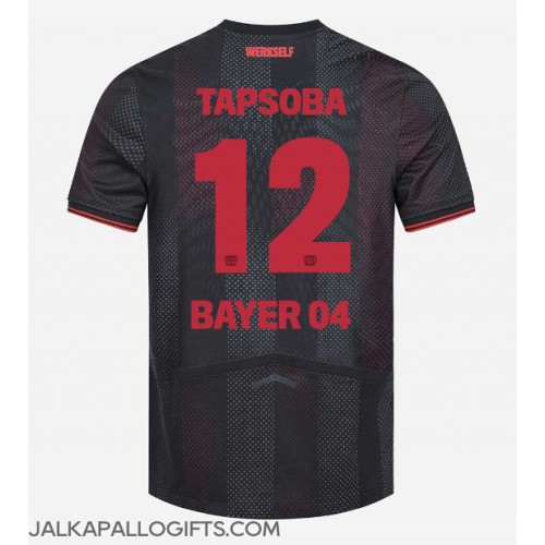 Bayer Leverkusen Edmond Tapsoba #12 Kotipaita 2025-26 Lyhythihainen